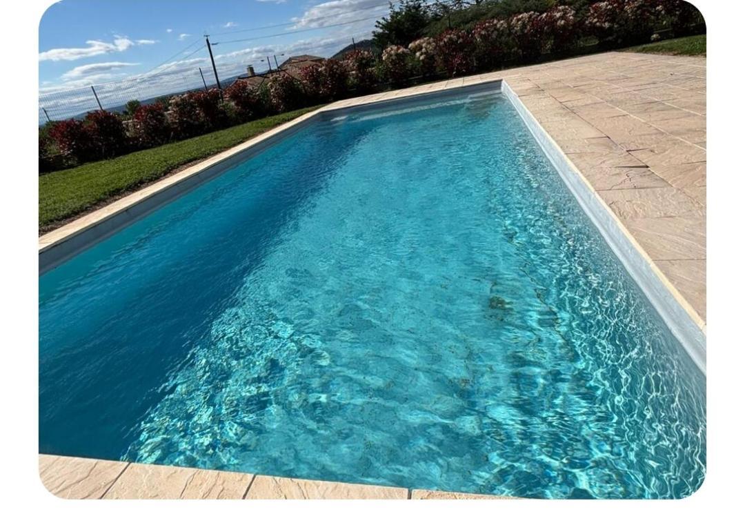 Villa Familiale Avec Piscine, Jardin A 10 Mn D'Uzes Flaux Exterior foto